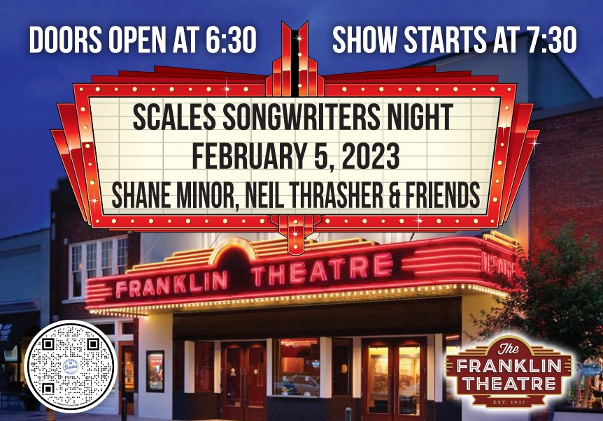 Franklin Theatre Scales Songwriter Night